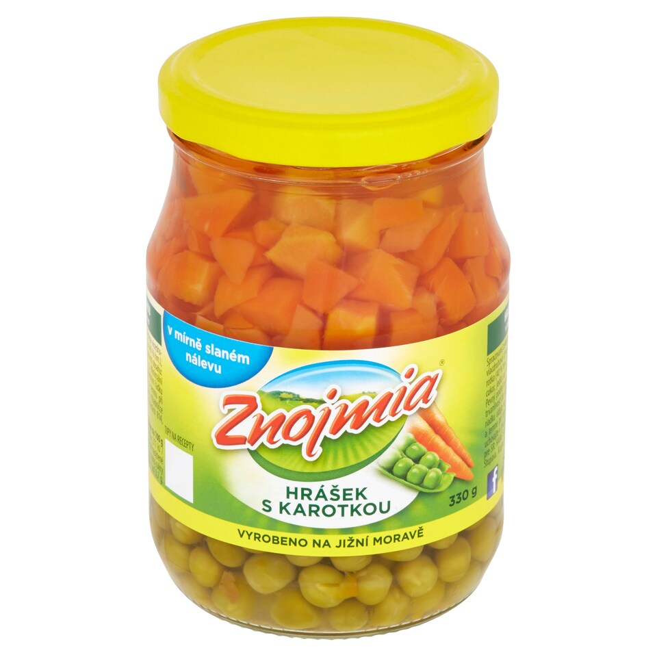Obrázek 1 pro produkt Znojmia Hrášek s karotkou 330g