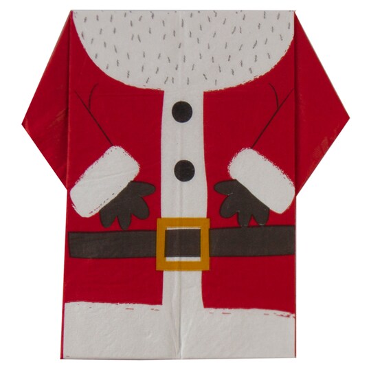 Chilli Santa Folded Napkin
