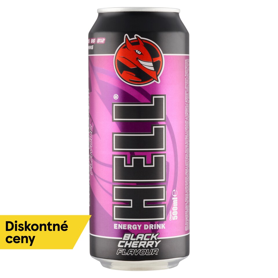 obrázok 1 z Hell Black Cherry energetický nápoj 500 ml