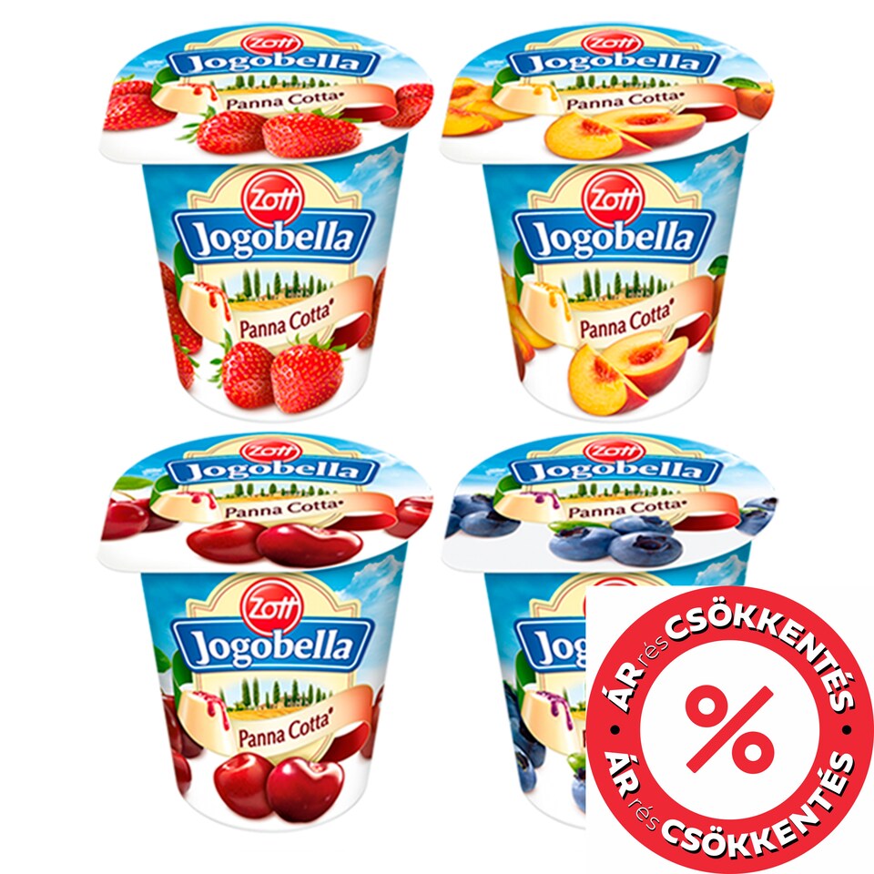 Zott Jogobella Panna Cotta Yoghurt with Live Cultures 150 g