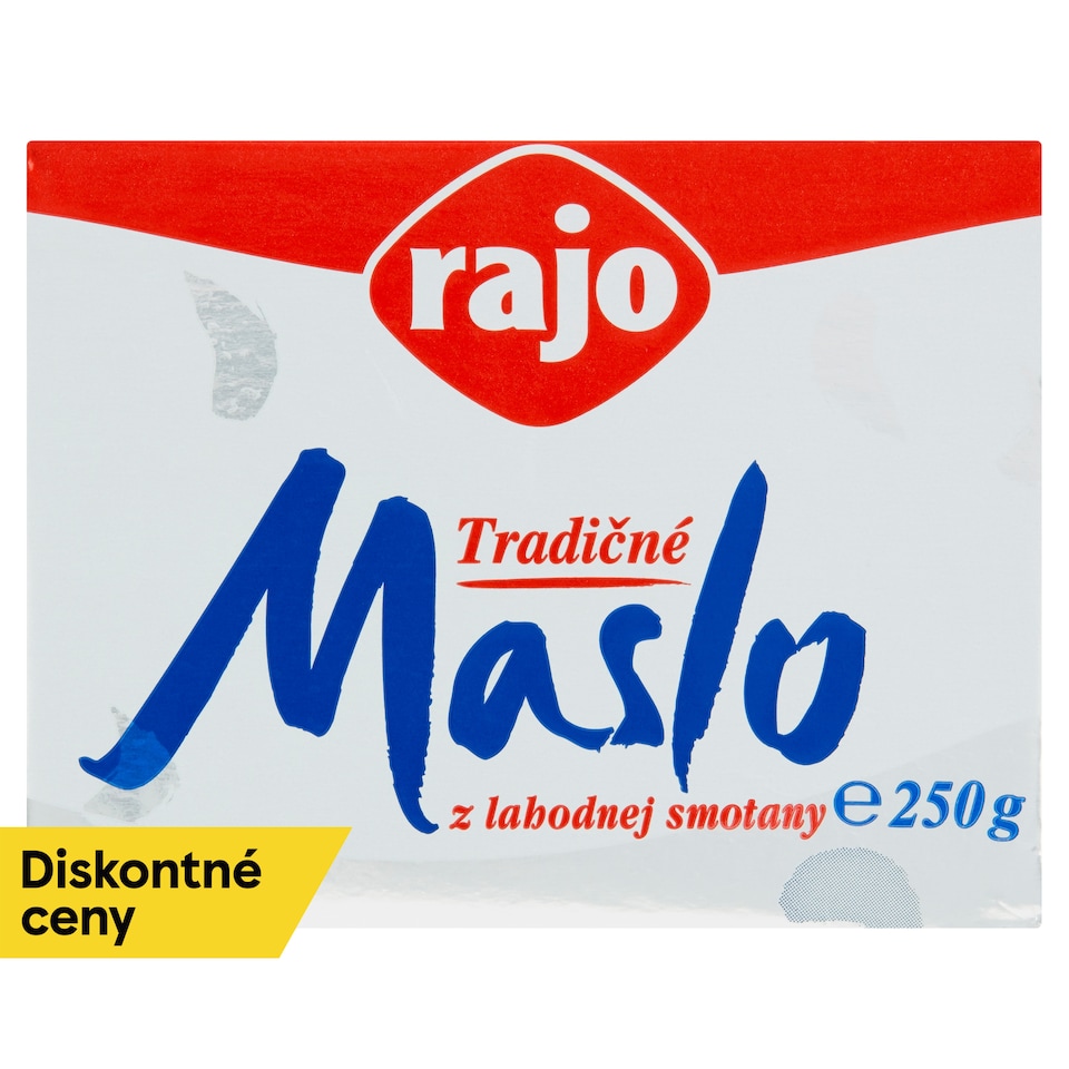 obrázok 1 z Rajo Tradičné maslo z lahodnej smotany 250 g