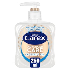 Carex Advanced Care Antibacterial Hand Wash - Coconut Oil 250ml