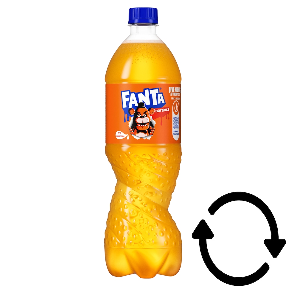 Fanta Carbonated Orange Flavoured Soft Drink 1 l