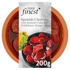 Tesco Finest Spanish Chorizo with a Wildflower Honey & Kentish Cider Glaze 200g