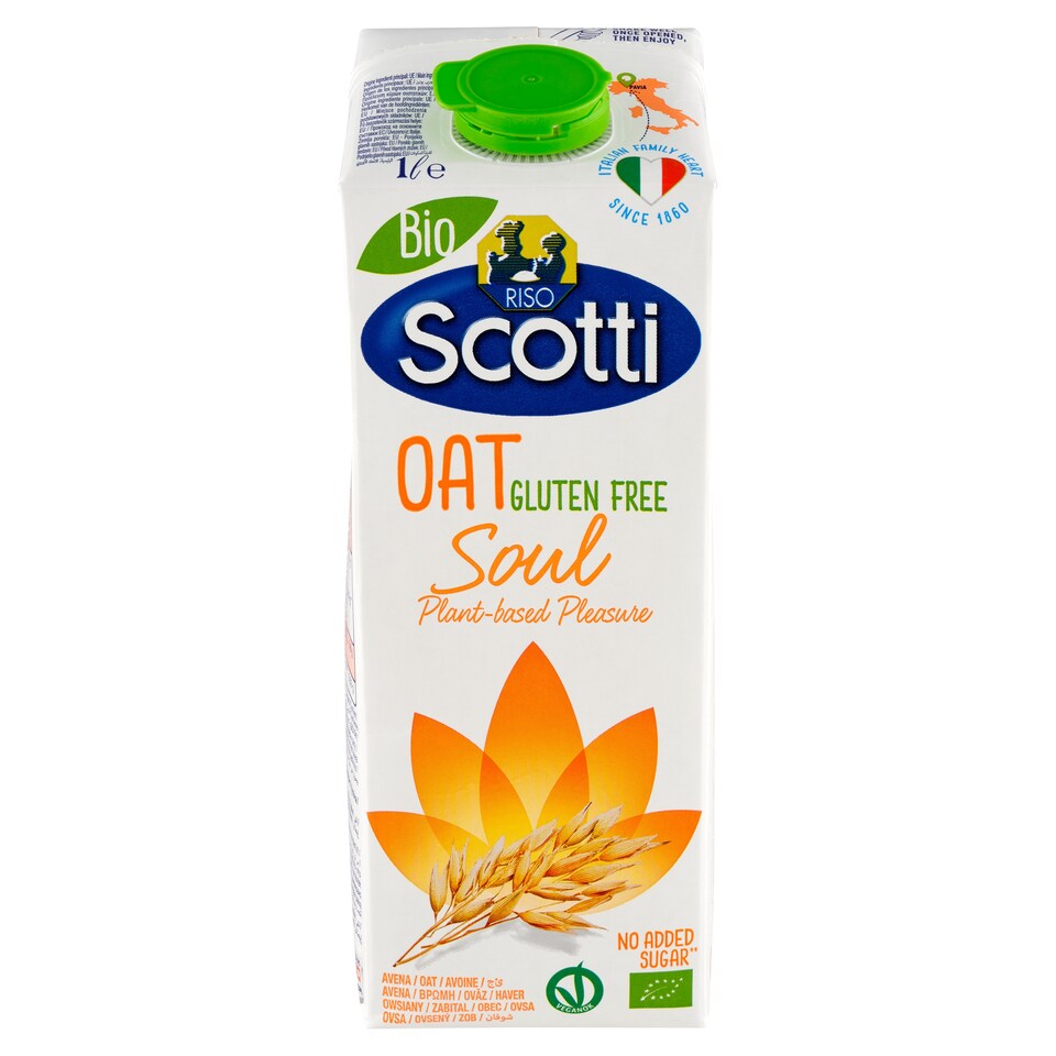 obrázok 1 z Riso Scotti Bezgluténový bio ovsený nápoj 1 l