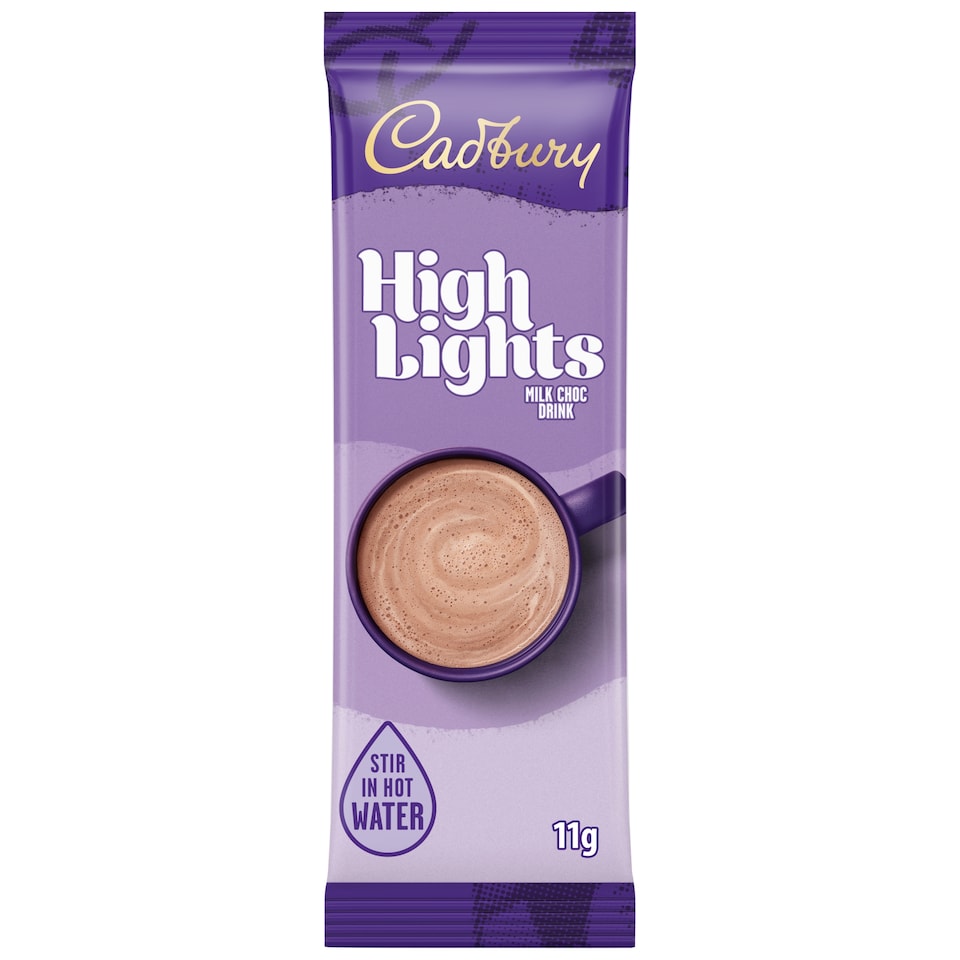 Cadbury Highlights Milk Stickpack Hot Chocolate 11G