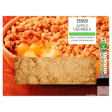 Tesco Apple Crumble Dessert 500g