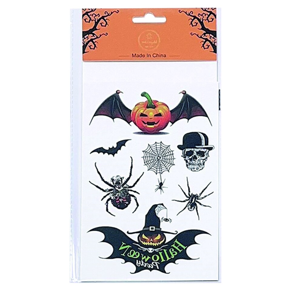image 1 of Halloween Tattoo 12 x 19 cm