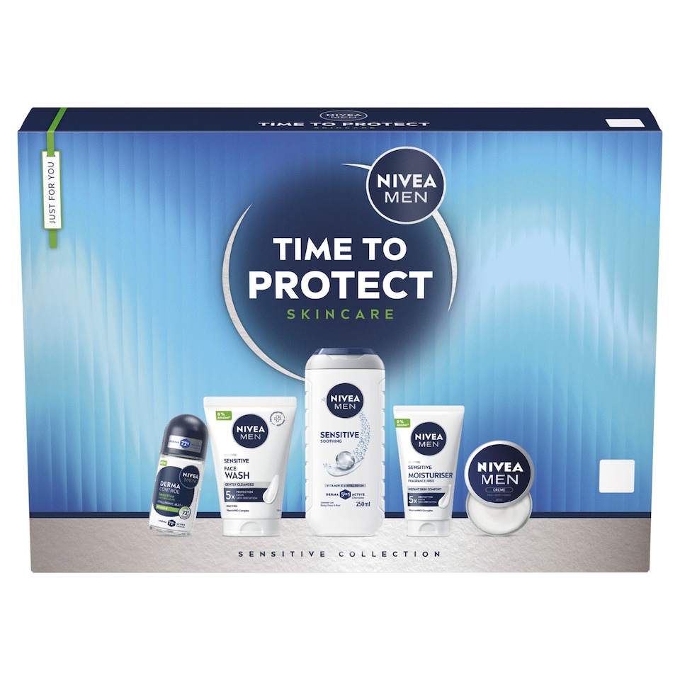 NIVEA MEN TIME TO PROTECT SKINCARE GIFT PACK