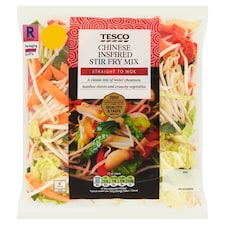Tesco Chinese Inspired Stir Fry Mix 320G