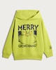 image 4 of The Grinch Merry Grinchmas Cotton Rich Hoodie in Green