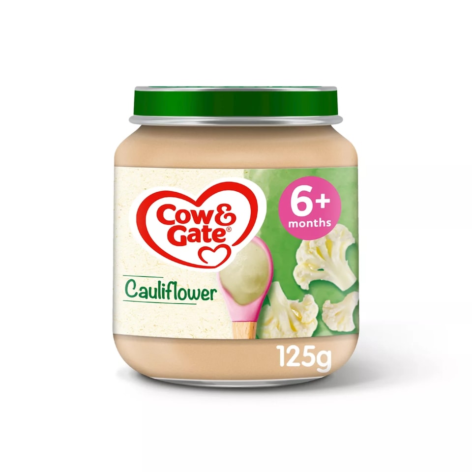 image 1 of Cow & Gate Cauliflower Baby Food Snack Jar 6+ Months 125g