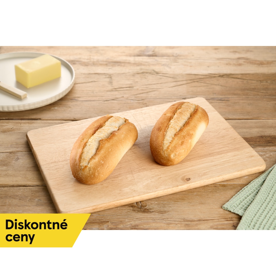 image 1 of Tesco Light Little Baguette 50 g