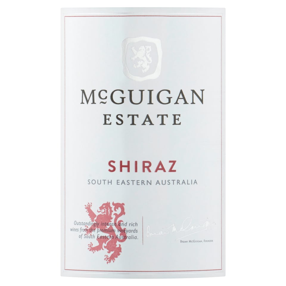 image 1 of Mcguigan Signature Shiraz 75Cl