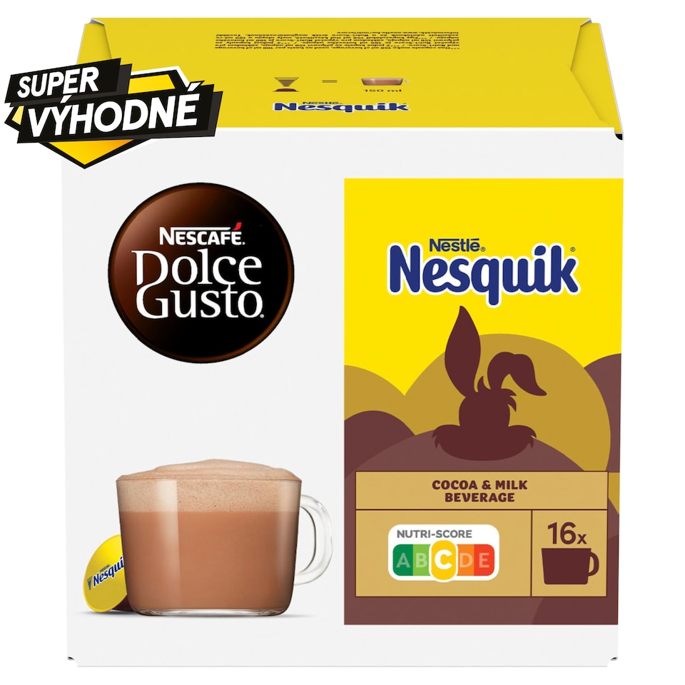image 1 of NESCAFÉ® Dolce Gusto® NESQUIK® - Cocoa Beverage - 16 Capsules in a Pack