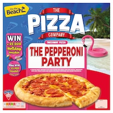 The Pizza Company Pepperoni Party Pizza 620g