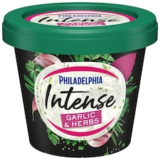 Philadelphia Intense Garlic & Herb Soft Cream Cheese 140G