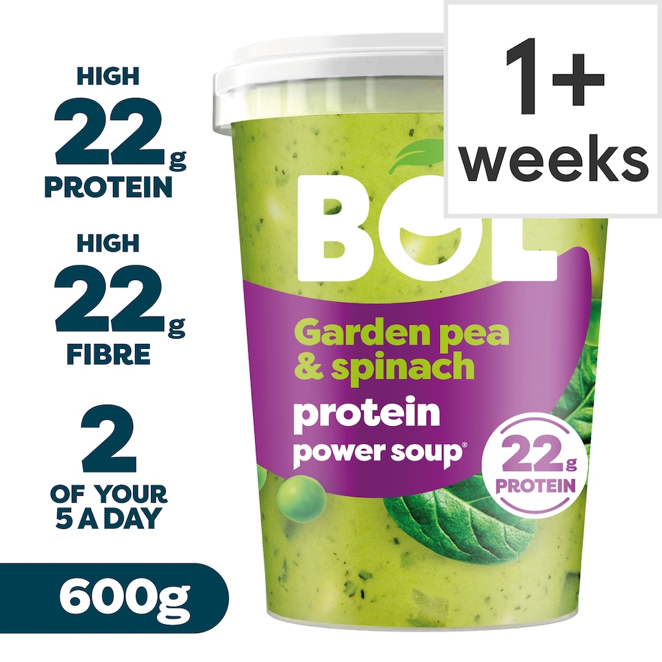 Bol Protein Power Soup - Garden Pea & Spinach 600g