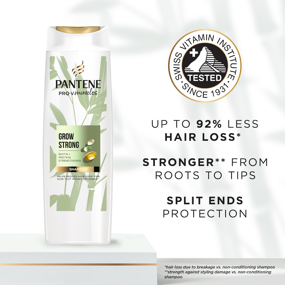 image 1 of Pantene Pro-V Miracle Grow Strong Shampoo 400Ml