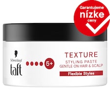 Schwarzkopf Taft Texture stylingová pasta na vlasy pre flexibilné účesy 100 ml