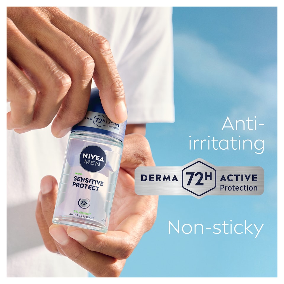 image 1 of NIVEA MEN Sensitive Protect Anti-Perspirant Deodorant Roll-On 50ml