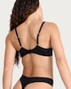 image 2 of F&F Floral Lace Wired Push Up Bra in Black