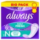 obrázok 1 z Always Dailies Normal Fresh & Protect  Intímky  ks