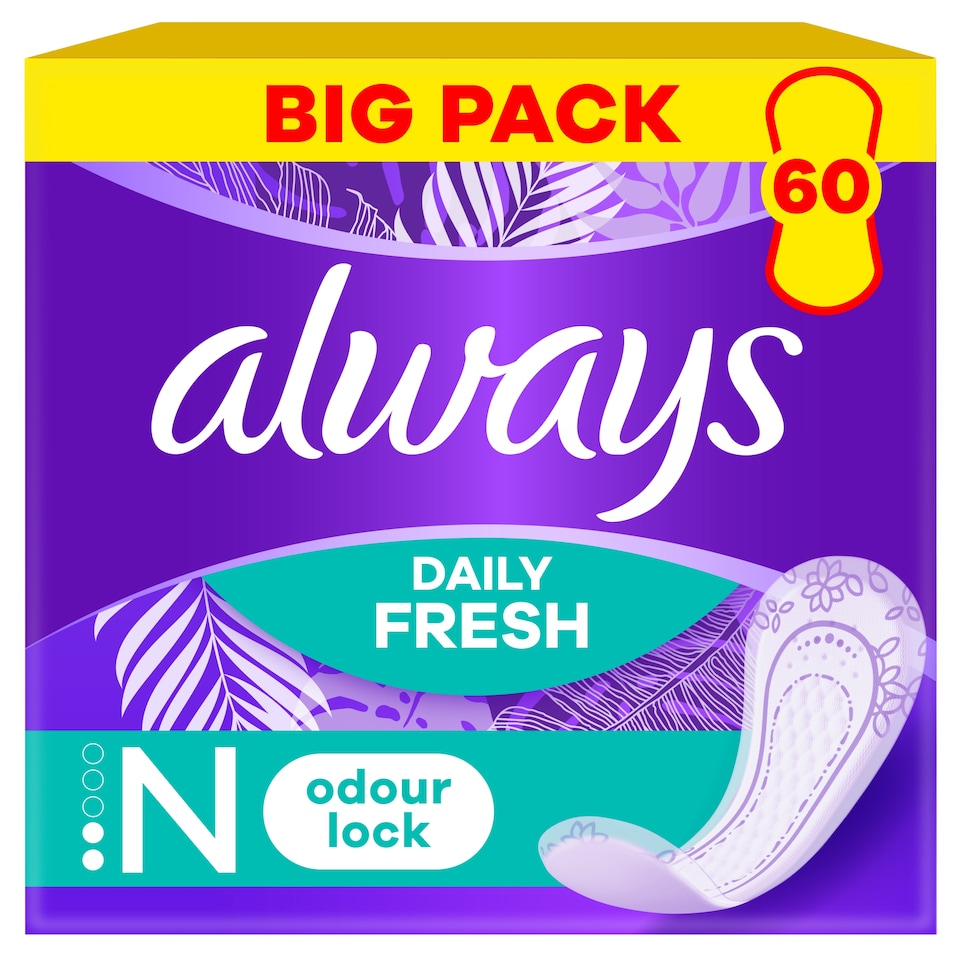 obrázok 1 z Always Dailies Normal Fresh & Protect  Intímky  ks