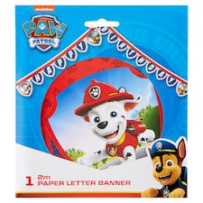 Decorata Party Paw Patrol Happy Birthday papír felirat 2 m