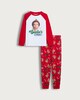 image 2 of Elf Pure Cotton Santa's Coming Pyjamas in Multi