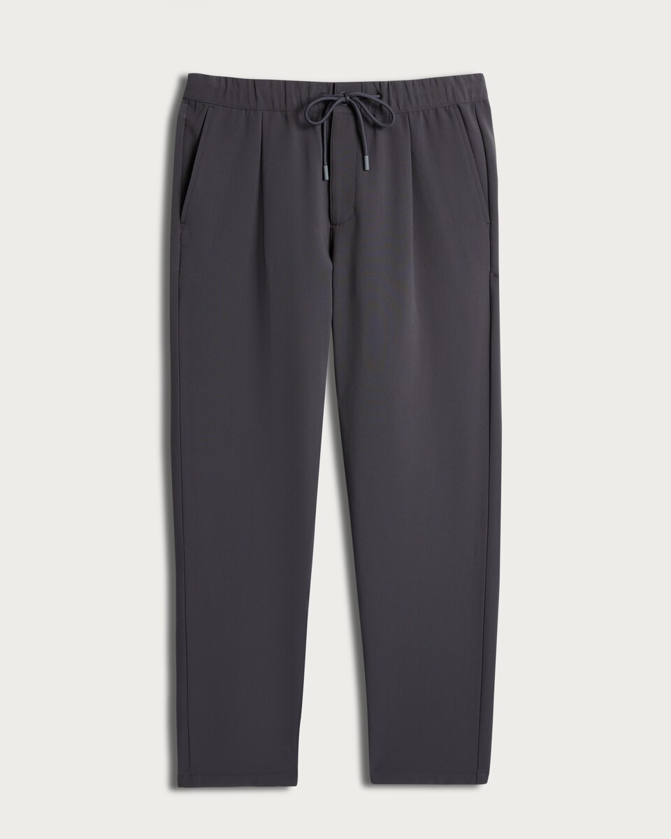 image 1 of F&F Comfort Stretch Drawstring Chino Trousers in Grey