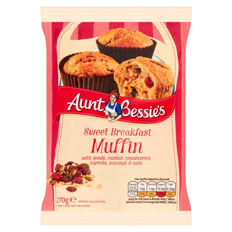 Aunt Bessie's Sweet Breakfast Muffin Mix 270G