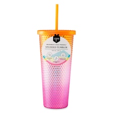 Core Kitchen Pink Orange Tumbler 710mL 