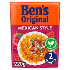 Ben's Original Mexican Style Microwave Rice 220G