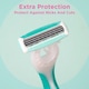 image 3 of Wilkinson Sword Quattro For Women Disposable 3S