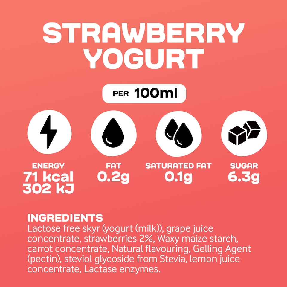 image 1 of Arla Protein Yogurt - Strawberry 200g