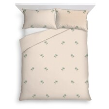 F&F Home Embroidered Palm Duvet Set King