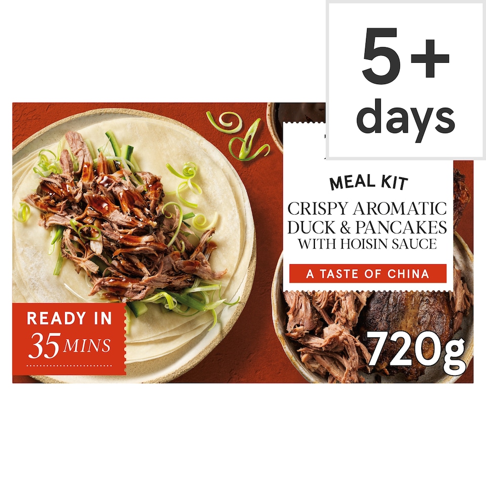 Tesco Duck & Pancakes & Cherry Hoisin Sauce 720G