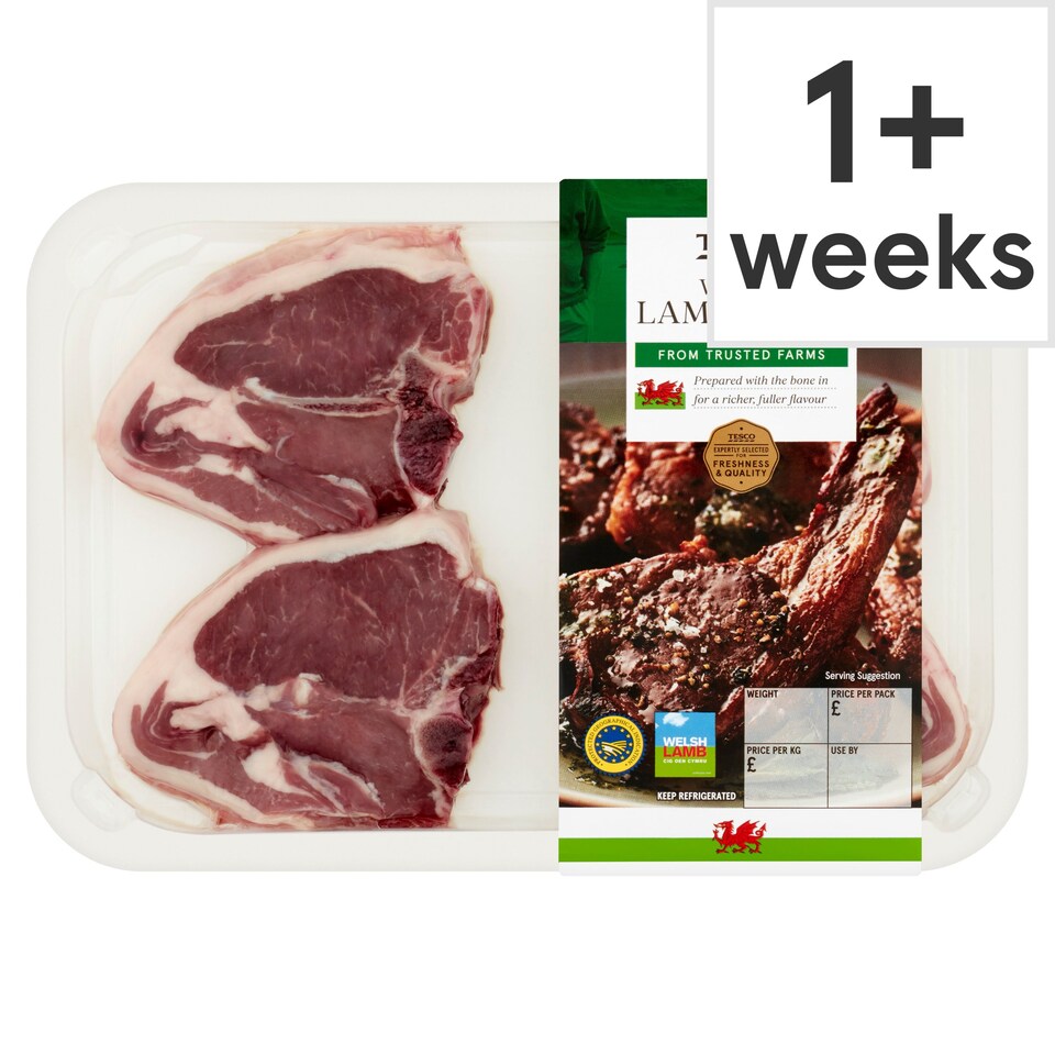 Tesco Welsh Lamb Chops 300g