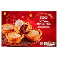 Tesco Mince Pies 6 Pack