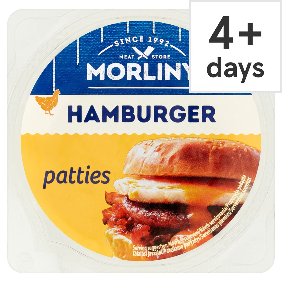 Morliny Chicken Burger Patties 250G