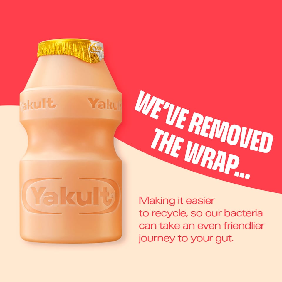 image 1 of Yakult Plus Peach Flavour 8x65ml