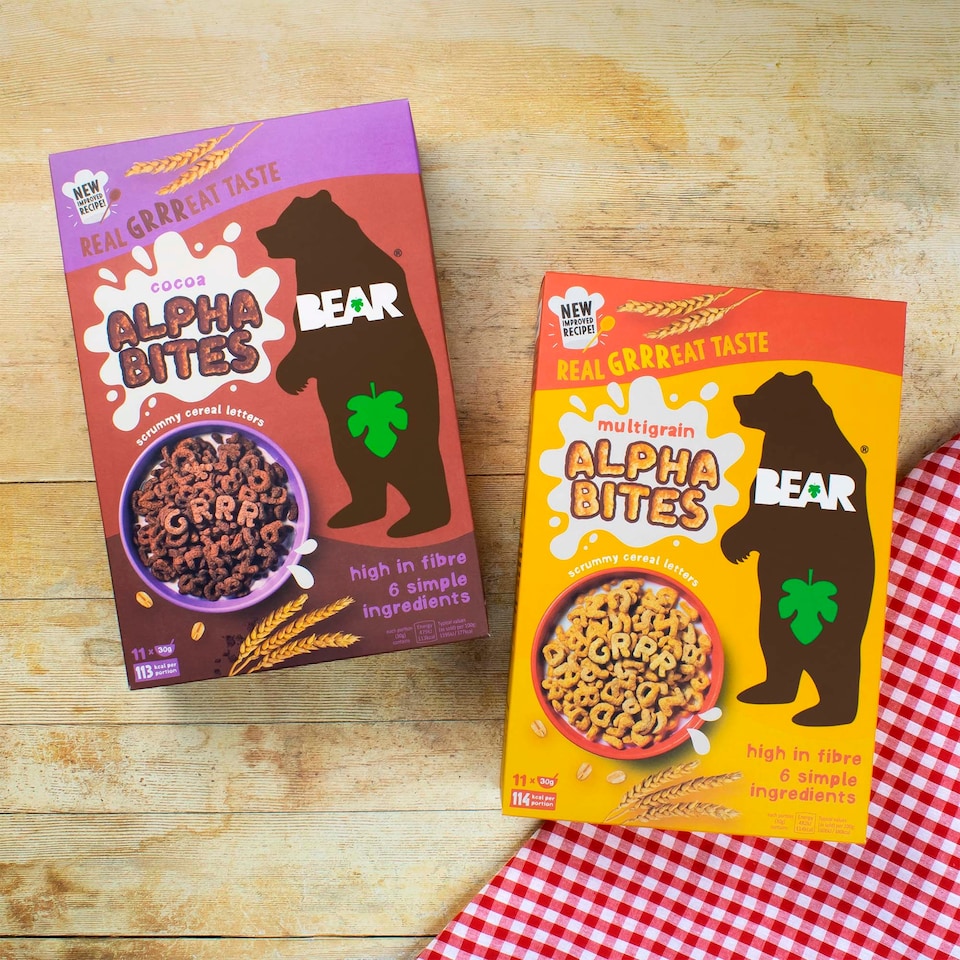 image 1 of BEAR Cocoa Alpha Bites Cereal 350g