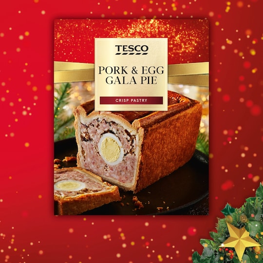 Tesco Gala Pork & Egg Pie 1.05Kg Tesco Groceries