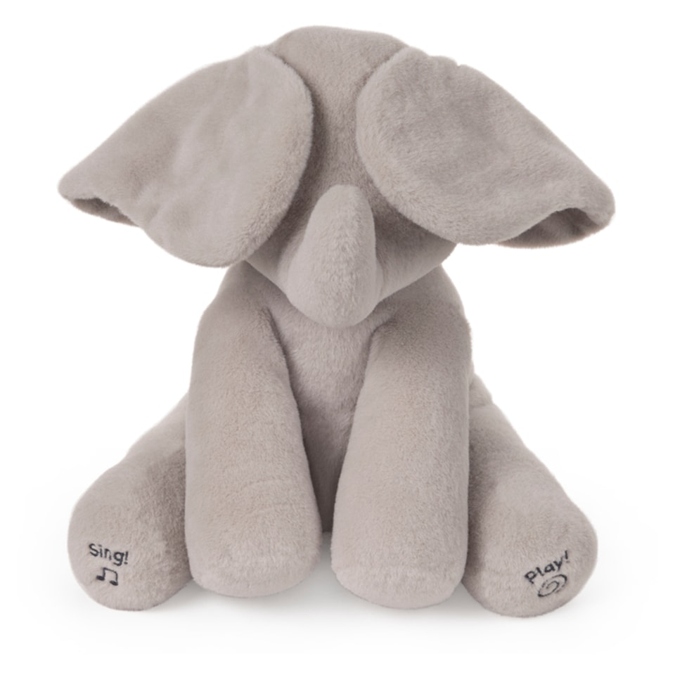 image 1 of Baby Gund Animated Soft Toy  Flappy The Elephant