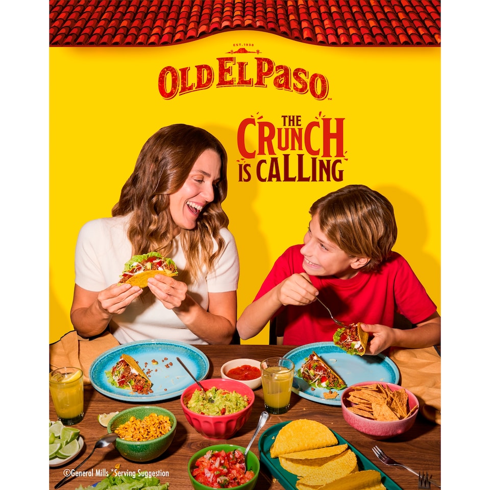 image 1 of Old El Paso Stand 'N' Stuff Taco Kit - Sweet Paprika & Garlic 312g