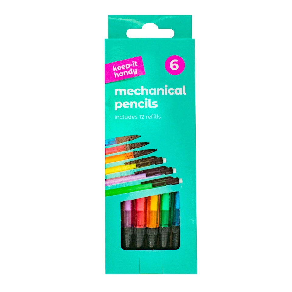 Keep It Handy Mechanical Pencils 6pk with Refills