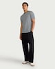 image 2 of F&F Pure Cotton Striped T-Shirt in Blue