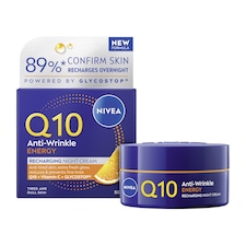 NIVEA Q10 Energy Recharging Night Cream Moisturiser 50ml
