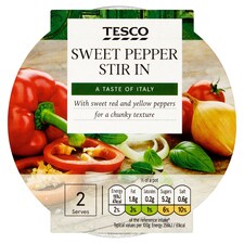 Tesco Stir In Sweet Pepper Pasta Sauce 155G